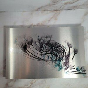 Agnes Alfano "Mystical Motion" Digital Photography on Metal Plate Signed